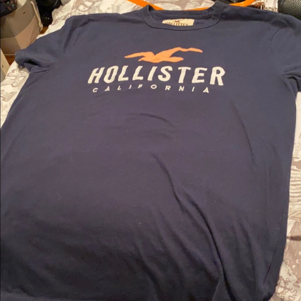 Blue t-shirt soft dark blue